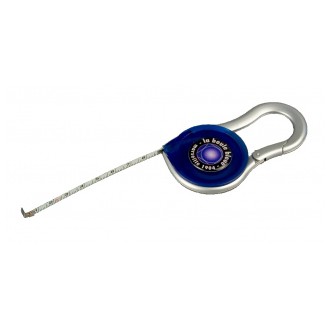 Porte-clé mousqueton mesureur 2 mètres