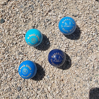 Collector 4 buts "la boule bleue"