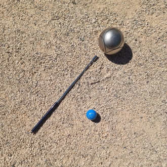 Stylo de pétanque telescopique