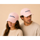Casquette rose