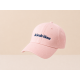 Casquette rose