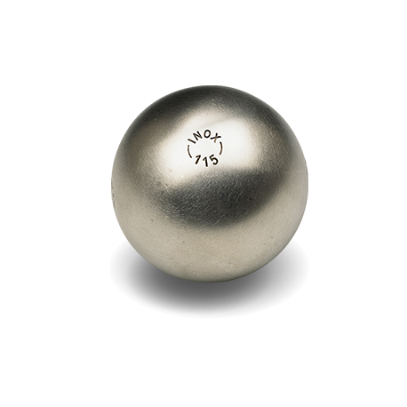 Boule tendre en acier inox, la boule de pétanque fabriquée à Marseille